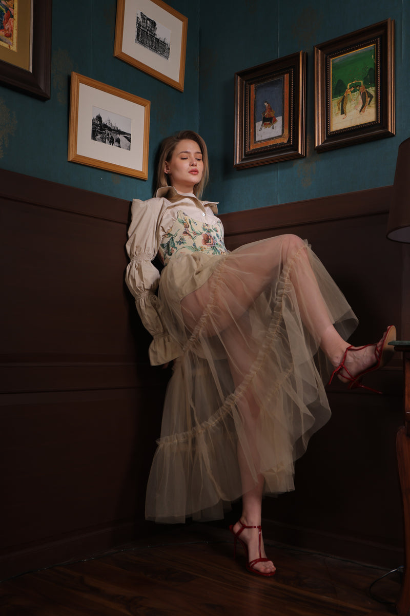 Label Muslin Butter Flower Set