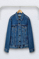 Un Denim - Air Force Indigo Backpack Denim Jacket