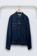 Un Denim - Oxford Indigo Backpack Denim Jacket