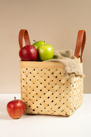 GreenKraft Eira Handcrafted Bamboo Basket - Set of 2