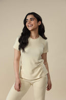 Carbontree Women Sand Tencel Tee