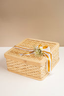 GreenKraft Sora Handcrafted Bamboo Square Box - Set of 3