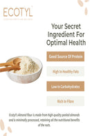 Ecotyl Almond Flour (Blanched) | Gluten Free | Keto Friendly | 200g