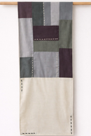 JOD Pure Cotton Aakar Handmade Geometric Patchwork Table Runner