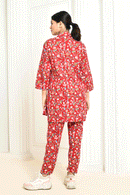 Expressions By UV Aesica Handprinted Cotton Co Ord Set Women