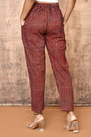 Expressions By UV Angela Ajrakh Cotton Printed Pants for Ladies