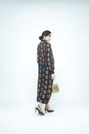 anushé pirani Modal Silk Women Charcoal Beast Bomber