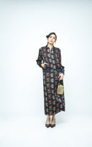 anushé pirani Modal Silk Women Charcoal Beast Bomber