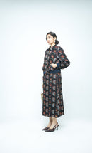 anushé pirani Modal Silk Women Charcoal Beast Bomber