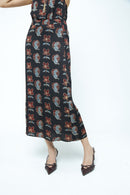 anushé pirani Modal Silk Women Charcoal Beast Slip Skirt