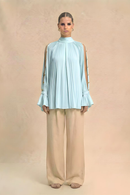 Neora by Nehal Chopra Tropical Breeze Halter Neck Blouse