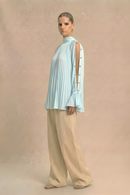 Neora by Nehal Chopra Tropical Breeze Halter Neck Blouse