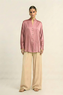 Neora by Nehal Chopra Brick Red Kaftan Blouse