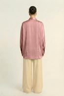 Neora by Nehal Chopra Brick Red Kaftan Blouse
