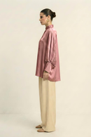 Neora by Nehal Chopra Brick Red Kaftan Blouse