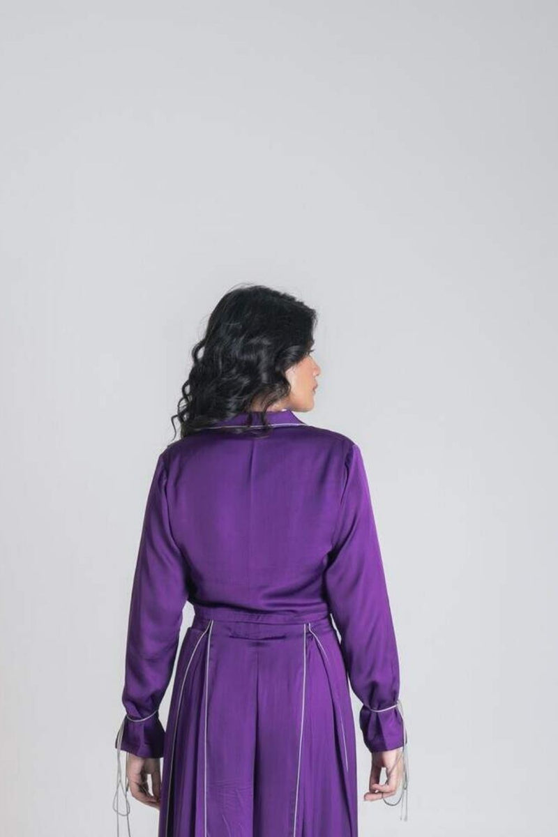 Neora by Nehal Chopra Purple full sleeved top