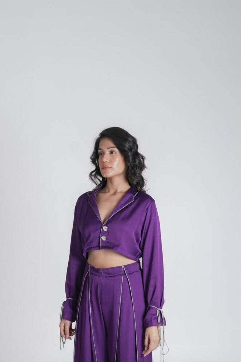 Neora by Nehal Chopra Purple full sleeved top