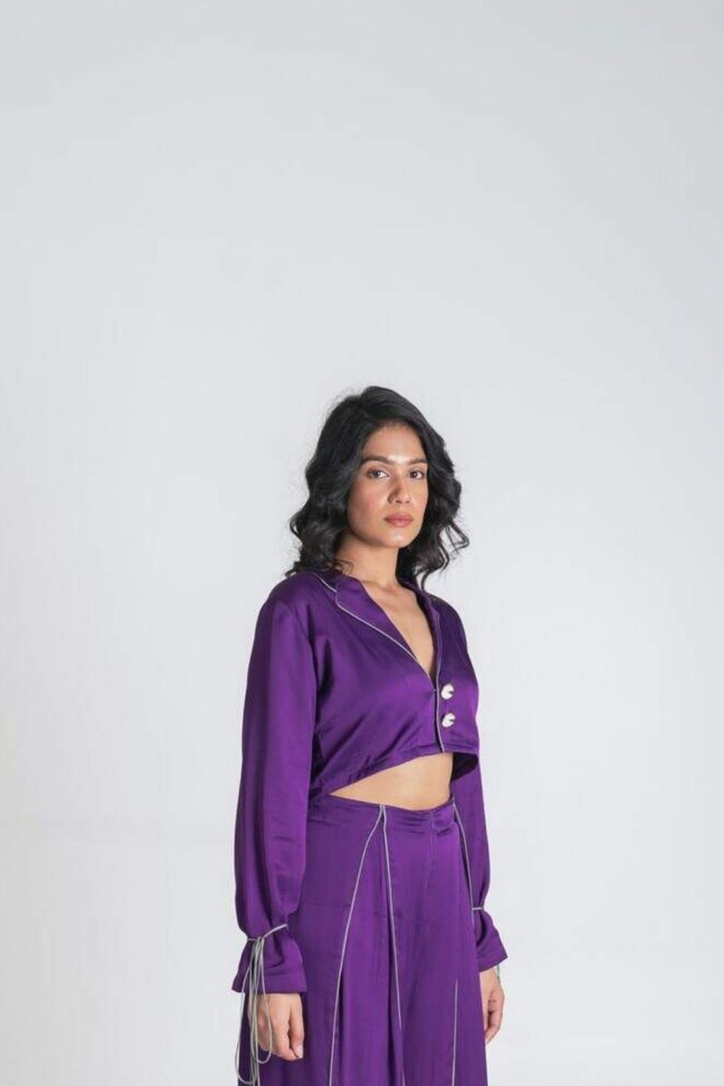 Neora by Nehal Chopra Purple full sleeved top