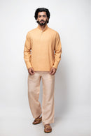 Sepia Stories Bogota Cotton Kurta in Ochre