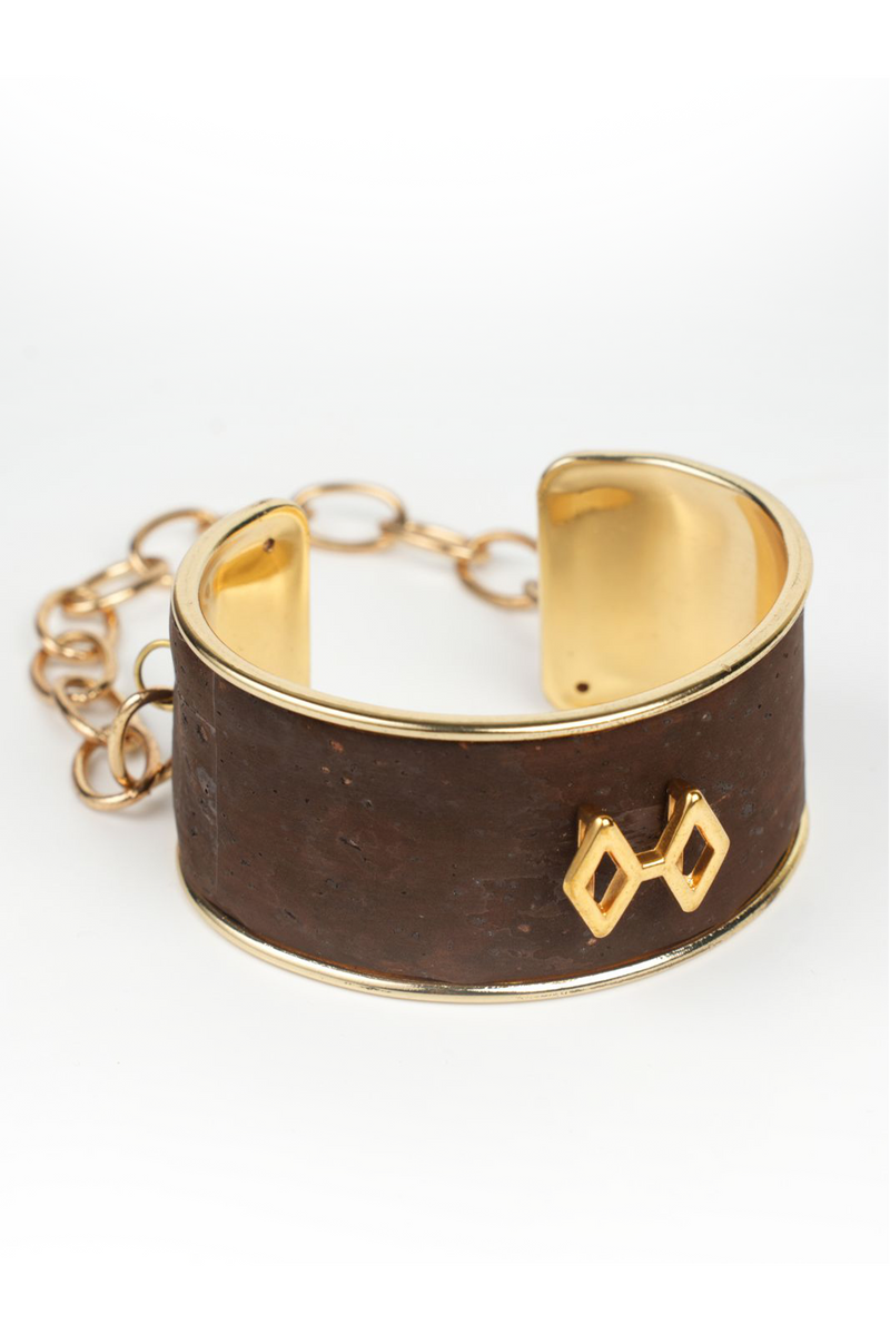 Foret Adjustable Sepia Cuff Bracelet