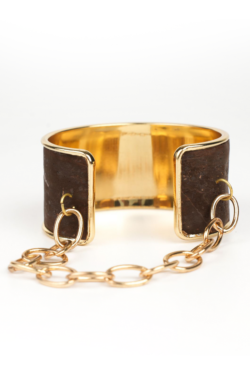 Foret Adjustable Sepia Cuff Bracelet