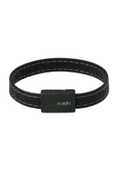 Foret Monochrome Luxe Cork Wristband