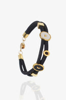 Foret Moon And Heart Bracelet