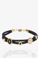 Foret Moon And Heart Bracelet