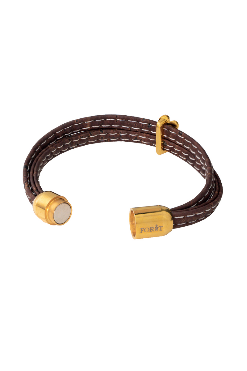 Foret Foret Pugmark Cork Bracelet