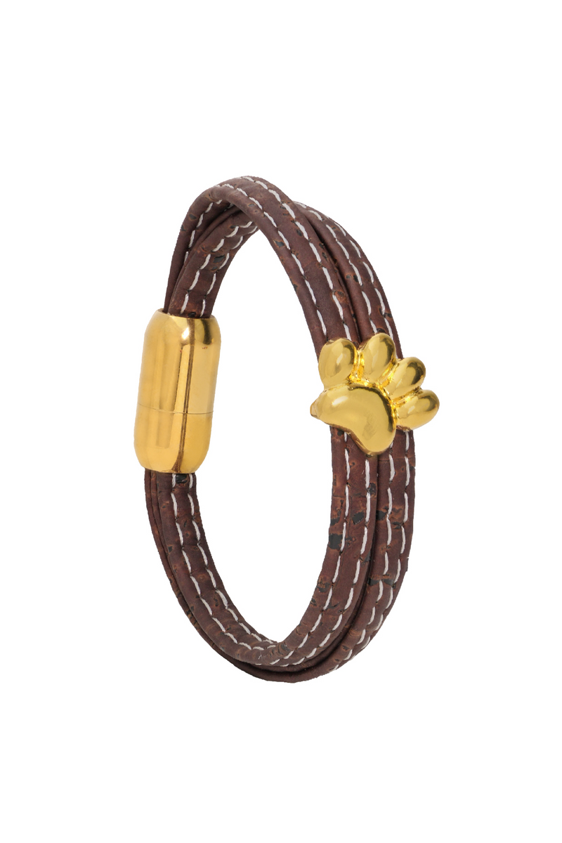 Foret Foret Pugmark Cork Bracelet