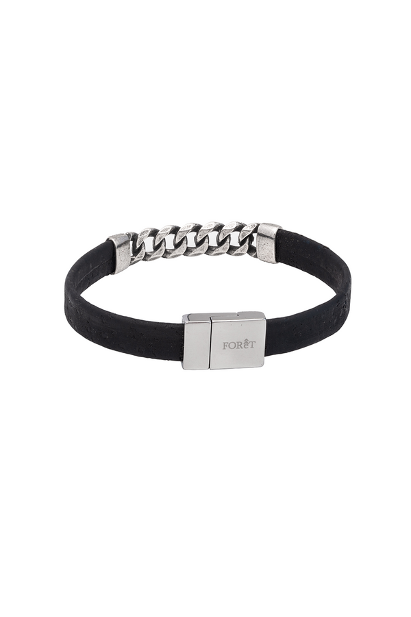 Foret Steellink Elegance Cork Bracelet