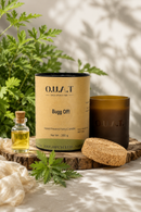 O.U.A.T. Bugg Off! Soy Wax Candle - 200 g | Hand-Poured Natural Soy Candle