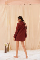 The Conscious Closet Congo Brown By The Mellow Women Blazer