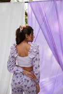 The Conscious Closet Cold Purple Dispersed Capsule Co-ords