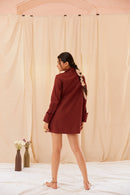 The Conscious Closet White Rock and Congo Brown By The Mellow Co-ords