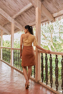 The Conscious Closet Pavlova and Otter Brown Pavlova Otter Dress