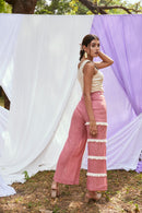 The Conscious Closet White Rock and Turkish Rose Rose Shadow Jumpsuit