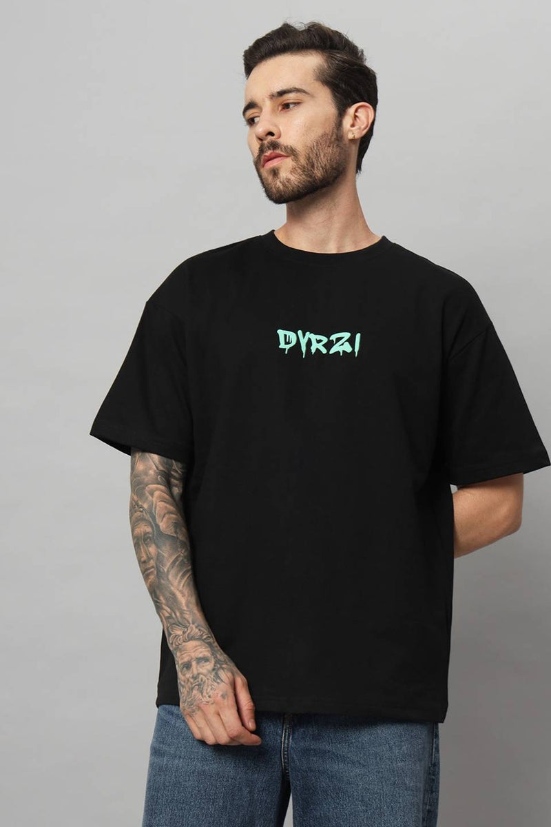 Dvrzi Black Ram-Antic Oversized Tee Men’s