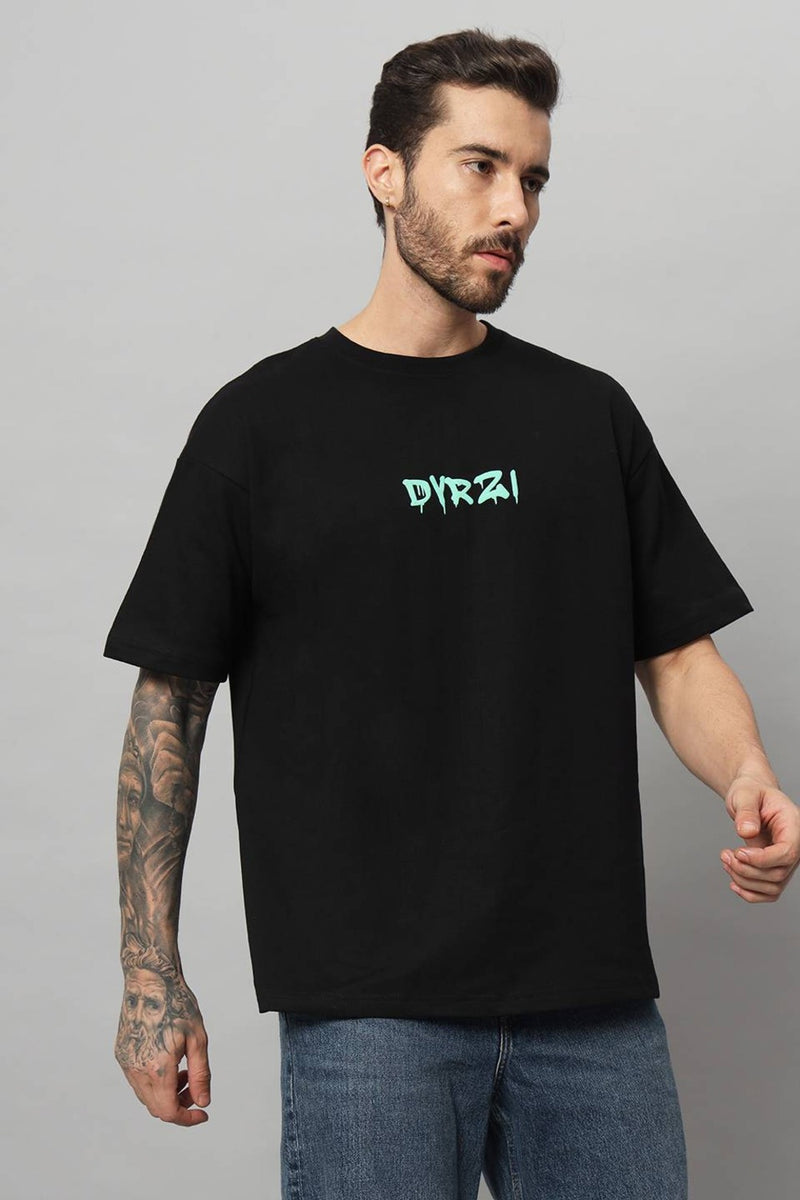 Dvrzi Black Ram-Antic Oversized Tee Men’s