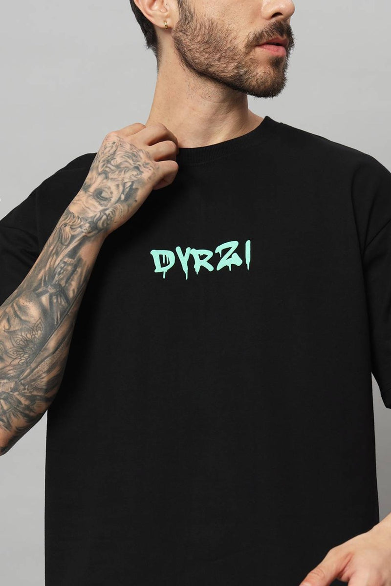 Dvrzi Black Ram-Antic Oversized Tee Men’s