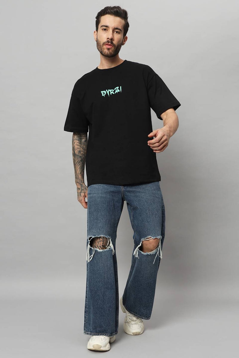 Dvrzi Black Ram-Antic Oversized Tee Men’s