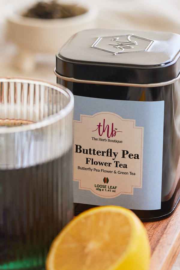 The Herb Boutique Butterfly Pea flower Green Tea