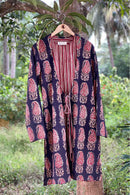 Sepia Stories Cadiz Cotton Kurta in Red