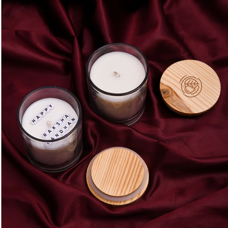 Pravaah Reveal Message Soy Wax Candle | Festive Celebration