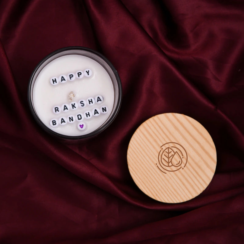 Pravaah Reveal Message Soy Wax Candle | Festive Celebration