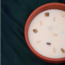 Pravaah Rasal (रसाल) XL - 100% soy-wax candle | Zero Soot Candle | Mango Coconut