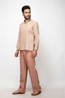 Sepia Stories Clement Cotton Kurta in Blush