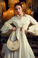 Nivani Crescent Shoulder Bag