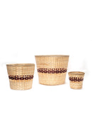 GreenKraft Kohima Weave Planter - Set of 2