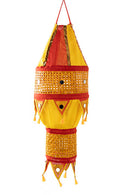GreenKraft Ghoomar Handcrafted Bamboo Lantern